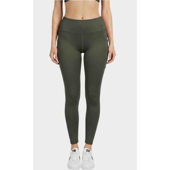 Lululemon Align High-Rise Pant 28" Nulu Leggings Womens Eight Olive Activewear - Picture 1 of 11